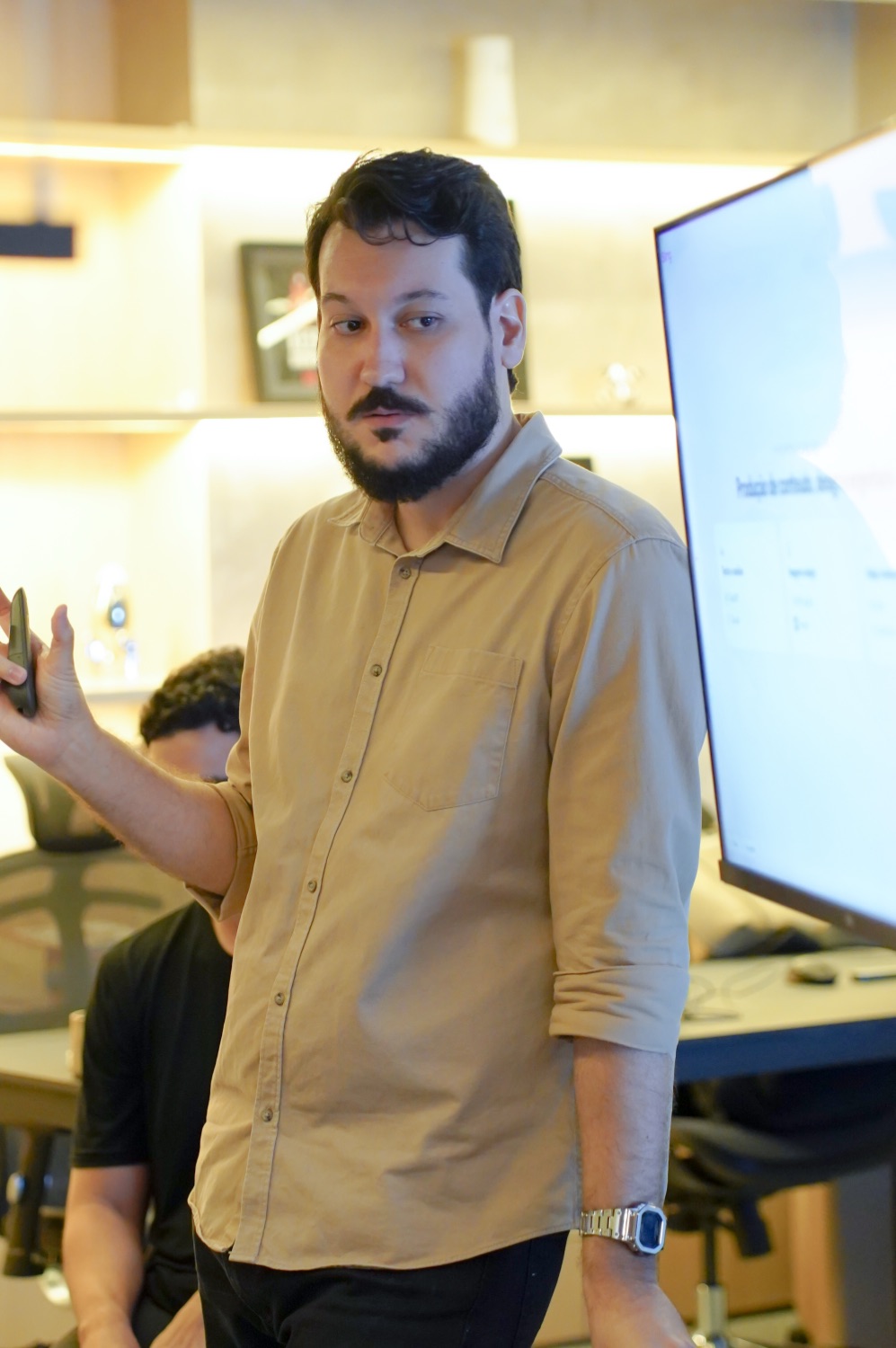 Workshop Modo IA — sala cheia
